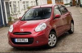 Nissan Micra DIG-S, front