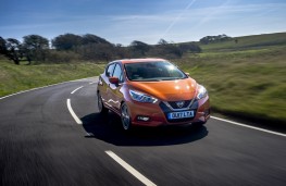 Nissan Micra, 2017, front, action