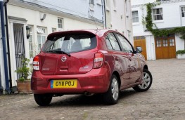 Nissan Micra DIG-S, rear