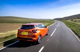 Nissan Micra, 2017, rear