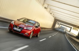 Nissan Micra, Xtronic, 2019, front, action