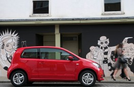 SEAT Mii, side, parked