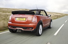 MINI Cooper SD Convertible, rear, roof down