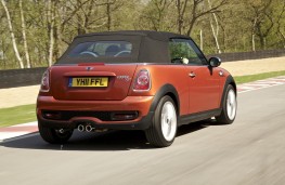 MINI Cooper SD Convertible, rear, roof up