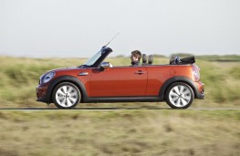 MINI Cooper SD Convertible, side, roof down