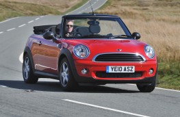 MINI One Convertible, front, action