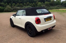 MINI Cooper Convertible, rear, roof up