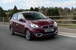 Mitsubishi Mirage, front