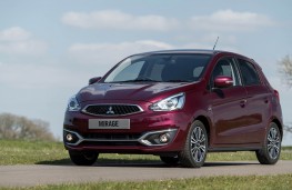 Mitsubishi Mirage, front