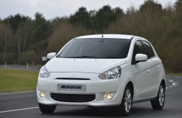 Mitsubishi Mirage, front