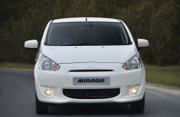 Mitsubishi Mirage, head-on