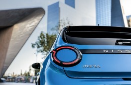 Nissan Micra, 2025, rear lights