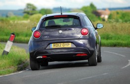 Alfa Romeo MiTo TwinAir, rear, action