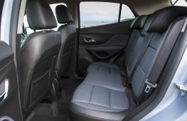 Vauxhall Mokka, rear seats