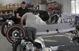 Morgan 3 Wheeler, production