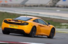 McLaren MP4 12-C, rear, action