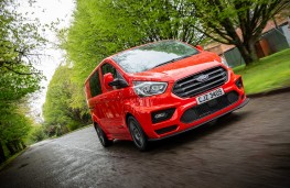 MS-RT Ford Transit Custom, 2018, front, action