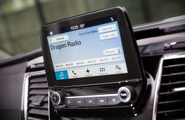 MS-RT Ford Transit Custom, 2018, display screen
