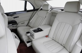 Bentley Mulsanne, rear seats