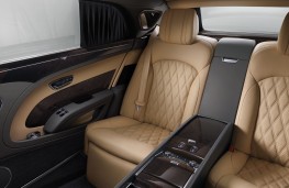 Bentley Mulsanne EWB, 2016, rear seat console