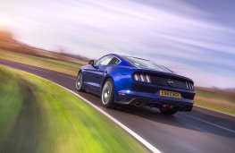 Ford Mustang, 2016, rear, action