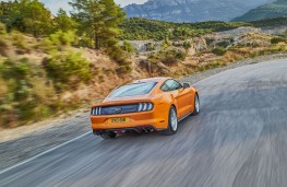 Ford Mustang, 2018, rear, action