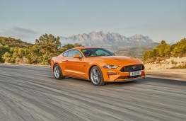 Ford Mustang, 2018, side, action