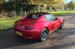 Mazda MX-5 RF, 2017, rear, roof down