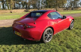 Mazda MX-5 RF, 2017, rear, roof up