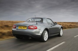 Mazda MX-5, roadster coupe, rear