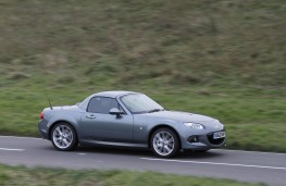 Mazda MX-5, roadster coupe, side