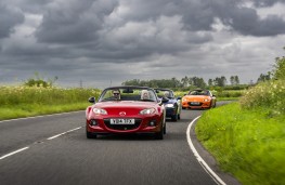 Mazda MX-5, 2025, range line up, front