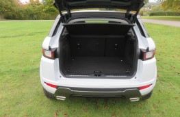 Land Rover Evoque, boot
