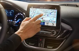 Ford Fiesta Titanium, 2017, display screen