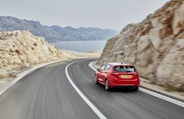 Ford Fiesta ST-Line, 2017, rear, action