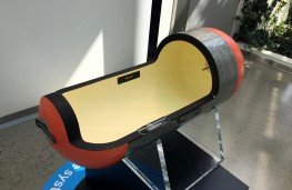 Hyundai Nexo, 2018, hydrogen tank cutaway