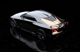 Nissan GT-R50 by Italdesign rear overhead