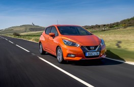 Nissan Micra, front action