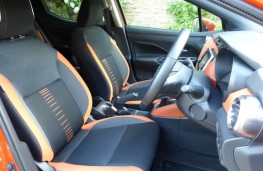 Nissan Micra, front seats
