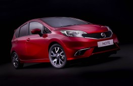 Nissan Note 2013 red front