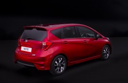 Nissan Note 2013 red rear