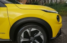 Nissan Juke N-Sport Hybrid, 2025, nose, detail