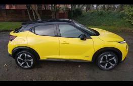 Nissan Juke N-Sport Hybrid, 2025, side