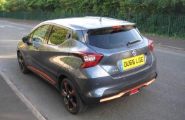 Nissan Micra 0.9 IG-T Tekna, back