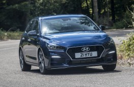 Hyundai i30 N Line, 2018, front, action