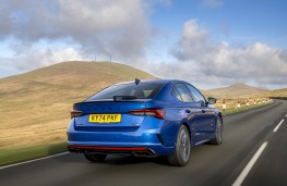 Skoda Octavia Hatch vRS, 2025, rear, action