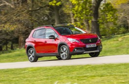 Peugeot 2008 GT Line, 2016, front, action