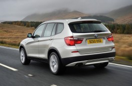 BMW X3, rear