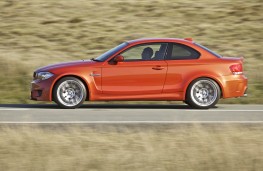 BMW 1-Series M Coupe, side, action