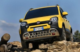 Fiat Panda Cross, front, action